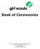 Ceremonies A Girl Scout Tradition