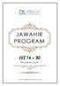 JAWAHIR PROGRAM JUZ Qur'an and teaches it. [Al-Bukhari]