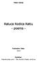 Raluca Rodica Ratiu - poems -