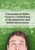 Transnational NGOs: Creative Connections of Development and Global Governance