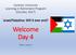 Carleton University Learning in Retirement Program (Oct/Dec 2017) Israel/Palestine: Will it ever end? Welcome Day 4. Peter Larson