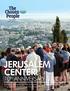 JERUSALEM CENTER: 10 th ANNIVERSARY ISSUE. The Chosen People