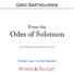 From the Odes of Solomon
