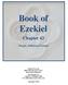 Book of Ezekiel. Chapter 43. Theme: Millennial Temple