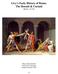 Livy s Early History of Rome: The Horatii & Curiatii (Book )