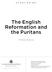 Reformation and the Puritans