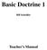 Basic Doctrine 1. Bill Scheidler. Teacher s Manual