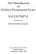 The Mahabharata of Krishna-Dwaipayana Vyasa SALYA PARVA