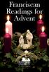 Franciscan Readings for Advent