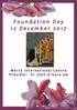 Foundation Day 12 December Mercy International Centre Presider: Fr John O Gara sm