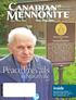 Peace Prevails. in Stouffville. inside Mennonites who enlisted 6 Old Order children not back 19 MCC Canada 50 years 25. pg. 2.