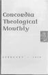 Concoll~i(l Theological Monthly..