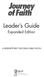 Leader s Guide. Expanded Edition A REDEMPTORIST PASTORAL PUBLICATION