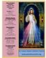 St. Francis Xavier Catholic Church  Mass Schedule Saturday 5:00 p.m. SFX 7:00 p.m. (on Jekyll)