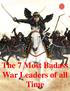 The 7 Most Badass War Leaders of all Time