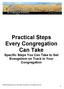 Practical Steps Every Congregation Can Take Specific Steps You Can Take to Get Evangelism on Track in Your Congregation