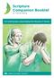 Scripture Companion Booklet for Trauma Healing. For small groups using Healing the Wounds of Trauma