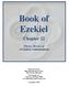 Book of Ezekiel. Chapter 22. Theme: Review of Jerusalem s abominations