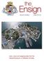 the Ensign Volume 25, Number 1 Winter news, views and seagoing tales from the Naval Museum of Alberta Society