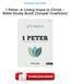 1 Peter: A Living Hope In Christ - Bible Study Book (Gospel Coalition) PDF
