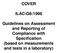 COVER ILAC-G8:1996. Guidelines on Assessment and Reporting of Compliance with Specification (based on measurements and tests in a laboratory)