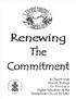 Renewing The Commitment