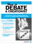 DEBATE. How to 9 THE NEW NEW CREATIONISM: 12 TEN INTELLIGENT DESIGN