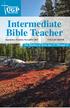 Intermediate Bible Teacher
