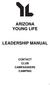 ARIZONA YOUNG LIFE LEADERSHIP MANUAL