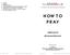 HOW TO PRAY COMPILED BY. Mohamed Baianonie. Booklets Series No. 8 A free gift from: