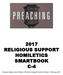 2017 RELIGIOUS SUPPORT HOMILETICS SMARTBOOK C-4