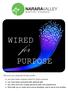 for WIRED PURPOSE Discover your personal ministry profile.