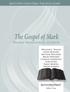 The Gospel of Mark. BaptistWay Adult Bible Teaching Guide