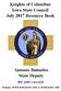 Knights of Columbus Iowa State Council July 2017 Resource Book