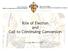Rite of Election and Call to Continuing Conversion