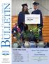 BULLETIN. Bethany Christian Schools. Inside this Issue. Senior Faith Statements. Alumni Features. pages 2-3