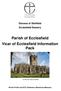 Parish of Ecclesfield Vicar of Ecclesfield Information Pack