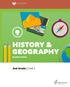 HISTORY & GEOGRAPHY Student Book