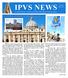 IPVS NEWS. The Official Newsletter of the International Pilgrim Virgin Statue of Our Lady of Fatima IPVS REPRESENTED DURING THE MARIAN DAY IN ROME