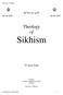 > > <siq gur prswid. Theology of Sikhism. Dr Jagraj Singh. Publisher B. Chattar Singh Jiwan Singh Amritsar. Theology of Sikhism