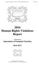 2016 Human Rights Violations Report