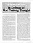 In Defence of Mao Tsetung Thought SllllillflSliw^