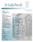 St. Luke Parish. Third Sunday of Easter April 26, Pastoral Staff. Parish Info. Masses