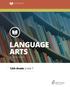 LANGUAGE ARTS STUDENT BOOK. 12th Grade Unit 7