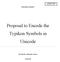 Proposal to Encode the Typikon Symbols in Unicode
