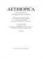 AETHIOPICA. International Journal of Ethiopian and Eritrean Studies