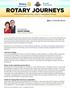 ROTARY JOURNEYS. District Governor s Newsletter / Issue 12 / rotarydistrict3310.com