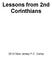 Lessons from 2nd Corinthians
