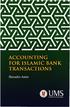 ACCOUNTING FOR ISLAMIC BANK TRANSACTIONS