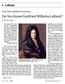 Do You Know Gottfried Wilhelm Leibniz?
